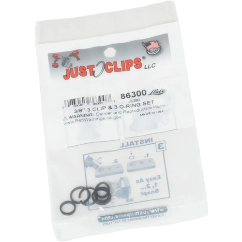 3/8" Clips & O-Rings Set Nia-Chem Ltd.