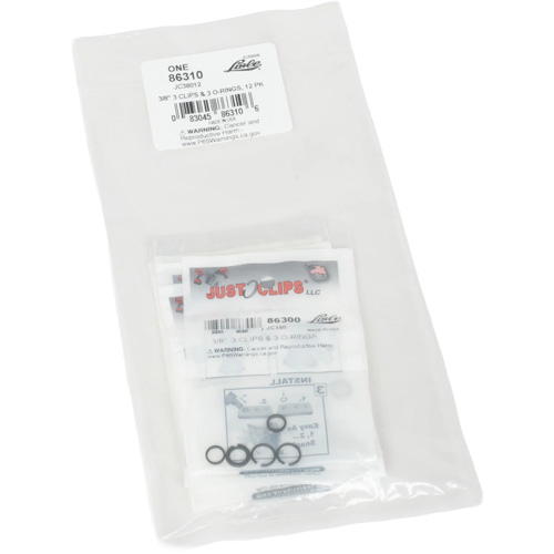 3/8" Clips & O-Rings Set - Bulk Nia-Chem Ltd.