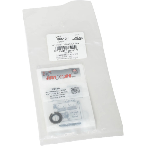 3/4" Clips & O-Rings Set - Bulk Nia-Chem Ltd.