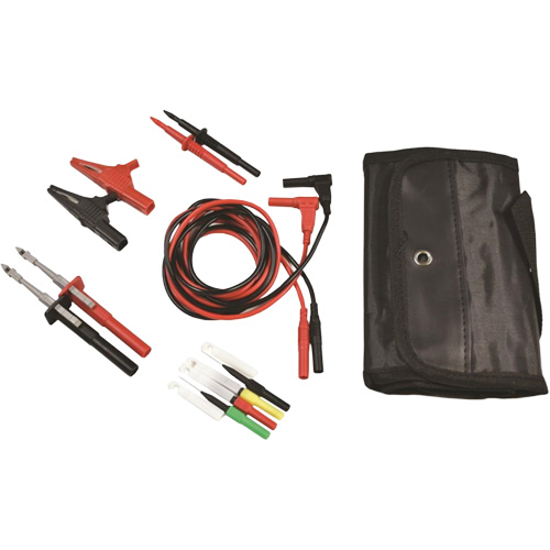 Ensemble de fils d'essai automobile Pro avec sondes d'essai de premi&egrave;re qualit&eacute; Nia-Chem Ltd.