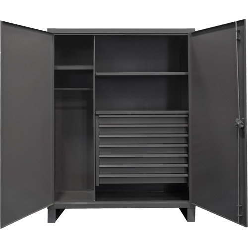 Vestiaire tr&egrave;s robuste, Acier, 48" la x 24" p x 78" h, Gris Nia-Chem Ltd.