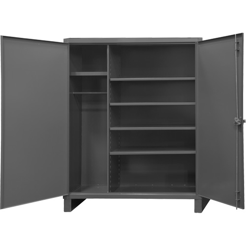 Vestiaire tr&egrave;s robuste, Acier, 60" la x 24" p x 78" h, Gris Nia-Chem Ltd.