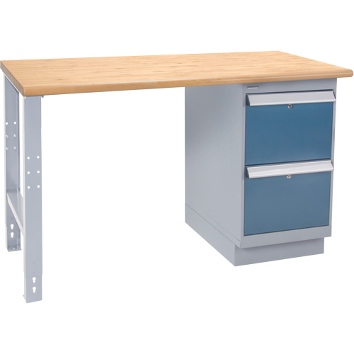 Industrial-Duty Workbench, Door w/ Drawer Combination, 1000 lbs Cap., 72" W x 36" D, 34" H Nia-Chem Ltd.