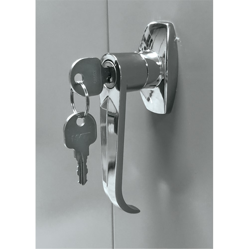 Armoire de rangement, Acier, 4 Tablettes, 78" h x 48" la x 24" P, Gris Nia-Chem Ltd.