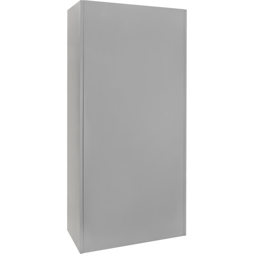 Wardrobe Storage Cabinet, Steel, 36" W x 18" D x 72" H, Grey Nia-Chem Ltd.