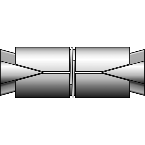 Boulons &agrave; coquille d'expansion double Nia-Chem Ltd.