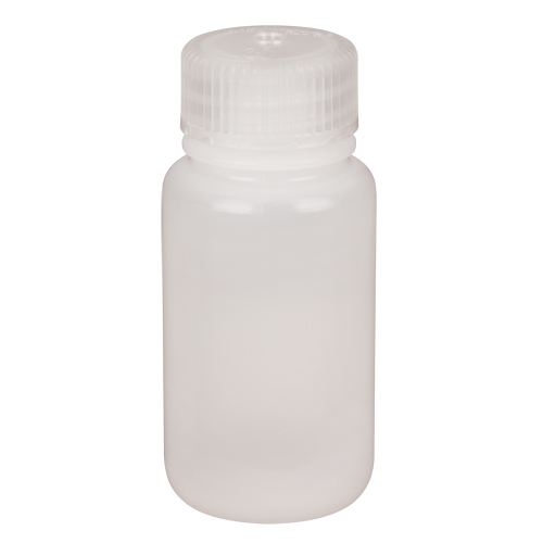 Bouteilles &agrave; large ouverture, Ronde, 2 oz, Plastique Nia-Chem Ltd.