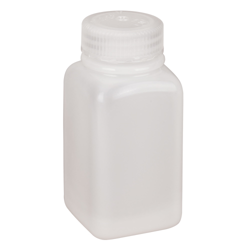 Easy-Grip Space-Saver Bottles, Square, 6 oz., Plastic Nia-Chem Ltd.