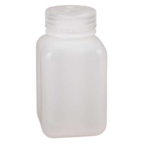 Easy-Grip Space-Saver Bottles, Square, 8 oz., Plastic Nia-Chem Ltd.