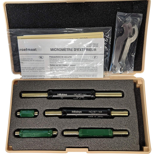 5-Piece Micrometer Pin Setting Standard Set Nia-Chem Ltd.