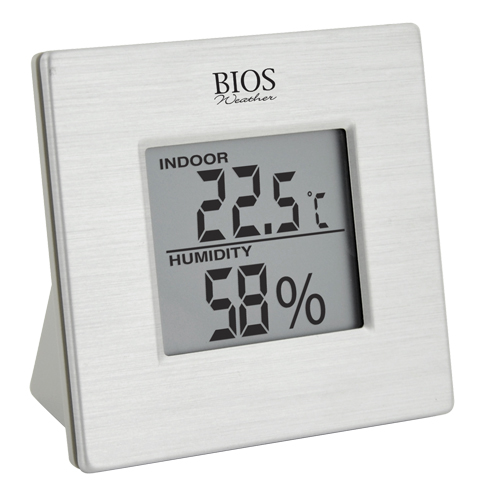 Indoor Thermometers for Humidity & Temperature, Contact, Digital, -58-158°F (-50-70°C) Nia-Chem Ltd.