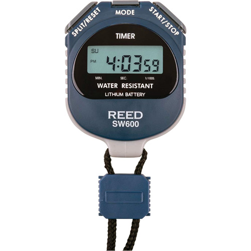 REED SW600 Stopwatch, Digital, Water Resistant Nia-Chem Ltd.