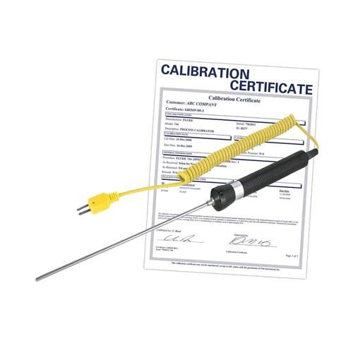 Immersion Thermocouple Probe (includes ISO Certificate), 600 °C (1112°F) Max. Temp. Nia-Chem Ltd.