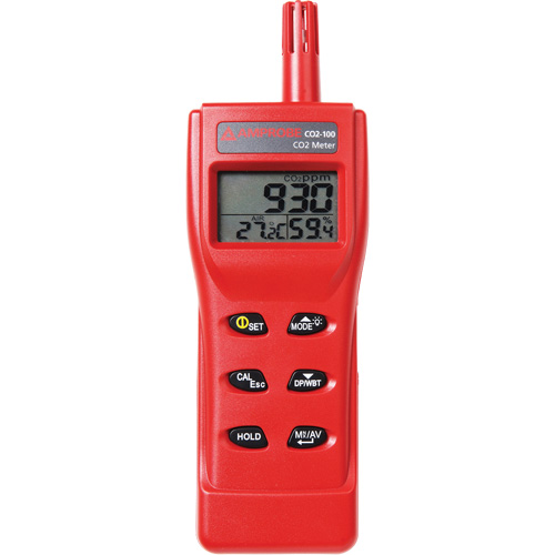 Compteur de dioxyde de carbone manuel CO2-100 Nia-Chem Ltd.