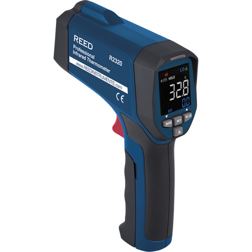 Professional Infrared Thermometer, -26 - 1472° F ( -32 - 800° C ), 30:1, Adjustable Emmissivity Nia-Chem Ltd.
