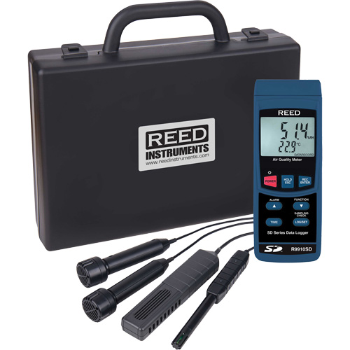 Analyseur de la qualit&eacute; de l'air int&eacute;rieur avec enregistreur de donn&eacute;es Nia-Chem Ltd.