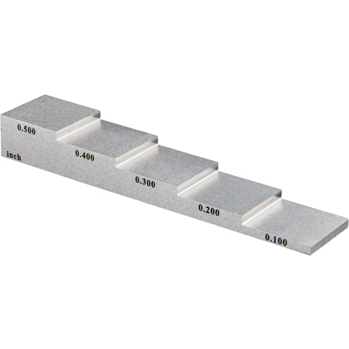 Bloc d'&eacute;talonnage de 5 &eacute;paisseurs Nia-Chem Ltd.