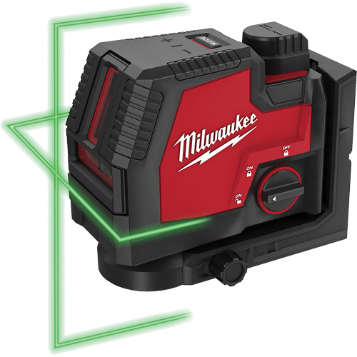 Laser vert &agrave; lignes crois&eacute;es rechargeable par USB Redlithium 21 Nia-Chem Ltd.