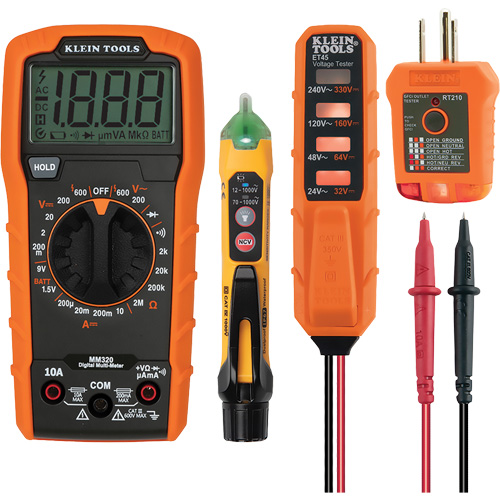 Trousse dessai &eacute;lectrique avec multim&egrave;tre num&eacute;rique Nia-Chem Ltd.