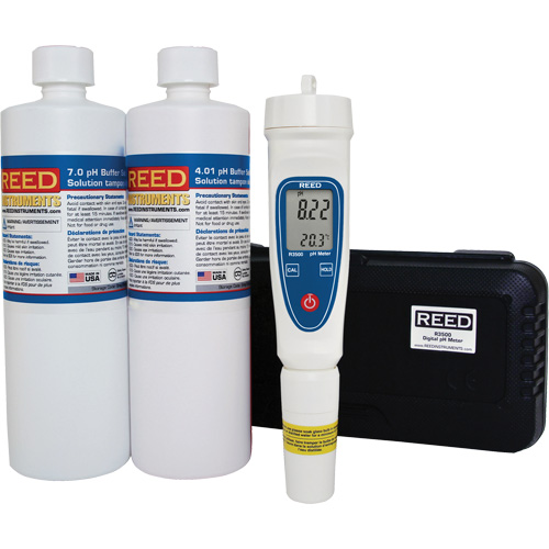 Trousse de pH-m&egrave;tre et de solution tampon Nia-Chem Ltd.