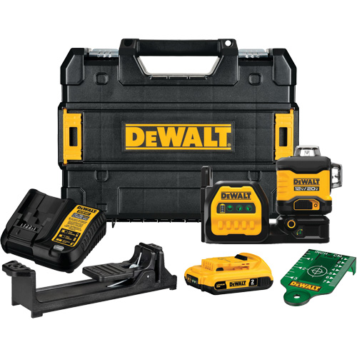 Trousse de laser vert sans fil 20 V Max* 3x360 Nia-Chem Ltd.