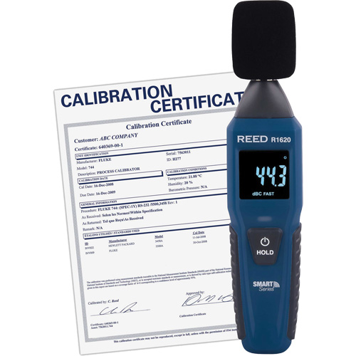Bluetooth Smart Series Sound Level Meter with ISO Certificate, 30 - 130 dB Measuring Range Nia-Chem Ltd.