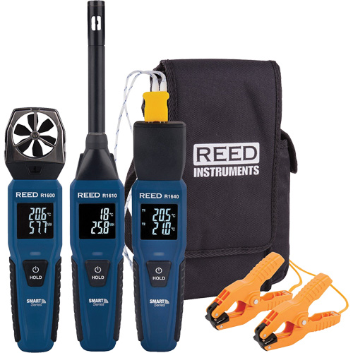Trousse de CVCA avec enregistreur de donn&eacute;es Bluetooth de s&eacute;rie intelligente R16X0, Contact, Num&eacute;rique Nia-Chem Ltd.