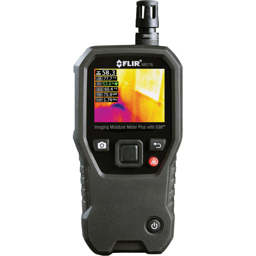 IGM Moisture Meter with Replaceable Hygrometer, 7 - 30% Moisture Range, -22°- 122° F ( -30° - 50° C ) Temperature Range Nia-Chem Ltd.