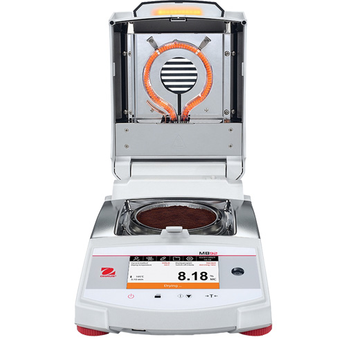 Analyseur d'humidit&eacute; par chauffage de la fibre de carbone MB92 Nia-Chem Ltd.