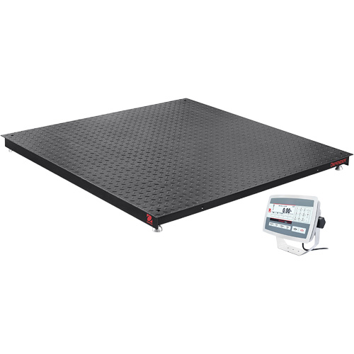 DEFENDER 5000 Floor Scale, 5000 lbs. Capacity, 48" W x 48" L Nia-Chem Ltd.