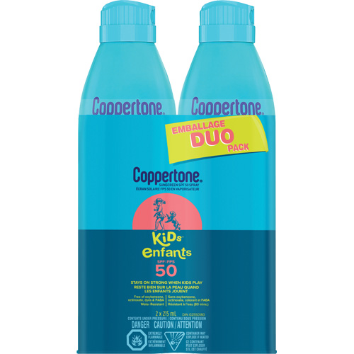 Kids Water Resistant Sunscreen, SPF 50, Aerosol Nia-Chem Ltd.