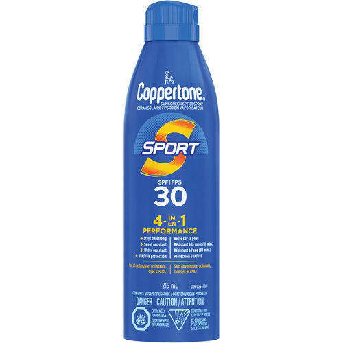Sport&reg; Water Resistant Sunscreen, SPF 30, Aerosol Nia-Chem Ltd.