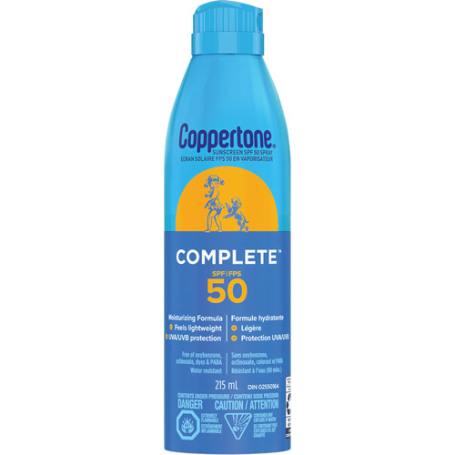 Sport&reg; Water Resistant Sunscreen, SPF 50, Aerosol Nia-Chem Ltd.