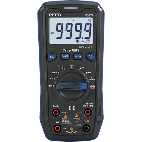 True RMS 1000V Digital Multimeter, AC/DC Voltage, AC/DC Current Nia-Chem Ltd.