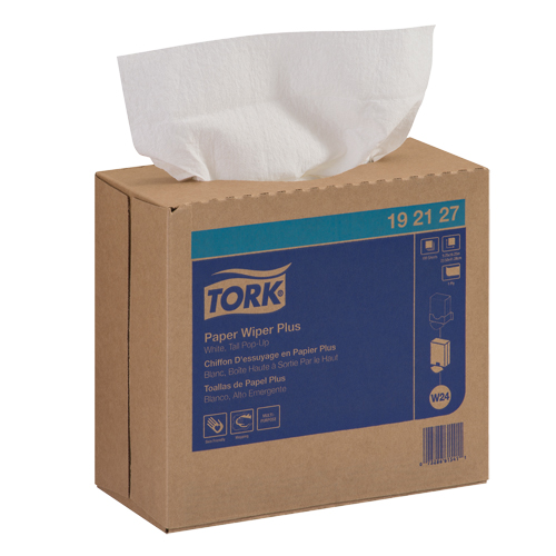 Chiffons Plus en papier, Tout usage, 16-1/2" lo x 9-1/2" la Nia-Chem Ltd.