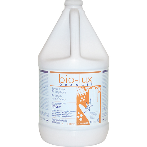 Bio-Lux Orangel Antiseptic Lotion Soap, Liquid, 4 L, Scented Nia-Chem Ltd.