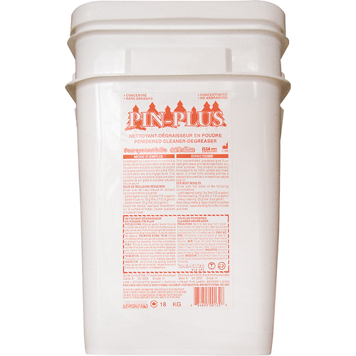 Nettoyant d&eacute;graissant Pin-Plus en poudre, 18 kg/18,0 kg Nia-Chem Ltd.