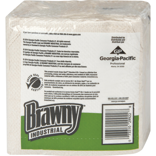 Shur-Wipe&reg; Wipers, Utility, 13" L x 13" W Nia-Chem Ltd.