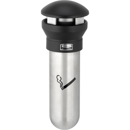 Infinity Smoking Management Solutions, Wall-Mount, Metal, 0.60 gal./0.60 US Gal. Capacity, 18" Height Nia-Chem Ltd.