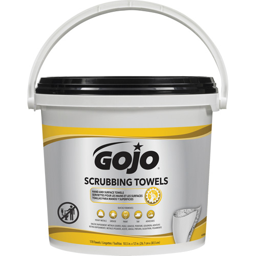 Scrubbing Towels, 170 Wipes, 12" x 10-1/2" Nia-Chem Ltd.
