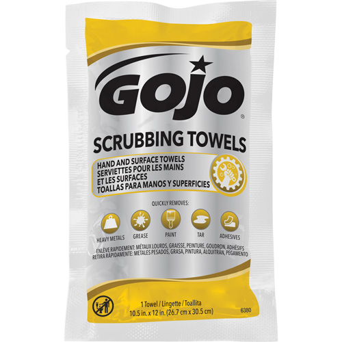 Scrubbing Towels, 80 Wipes, 12-1/4" x 10-1/2" Nia-Chem Ltd.