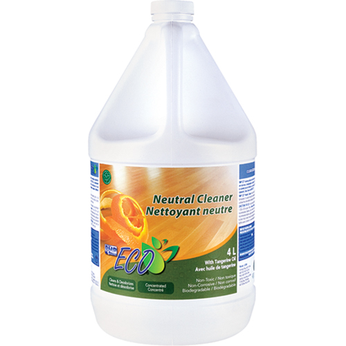 Nettoyants neutres &agrave; l'huile de tangerine, 4 L, Cruche Nia-Chem Ltd.