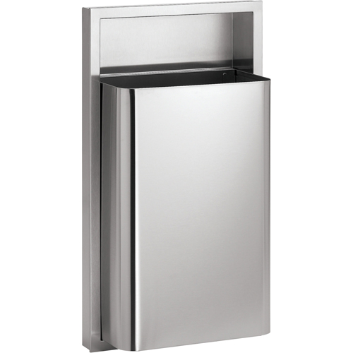 Waste Receptacles, Stainless Steel, 12 US gal. Nia-Chem Ltd.