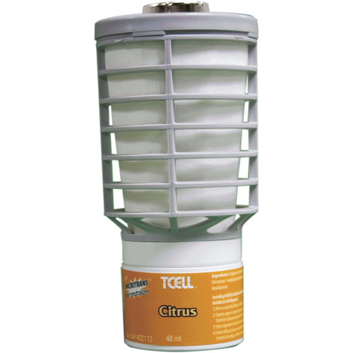 Syst&egrave;mes de contr&ocirc;le continu des odeurs T-Cell - Recharge, Agrumes, Cartouche Nia-Chem Ltd.