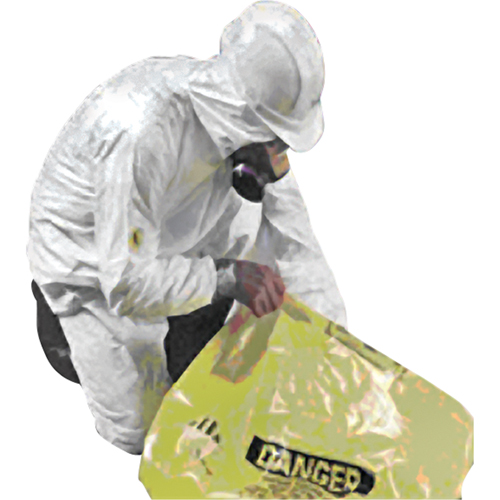 Sure-Guard Hazardous Waste Removal Liners, Asbestos, 50" L x 35" W, 3 mil Nia-Chem Ltd.