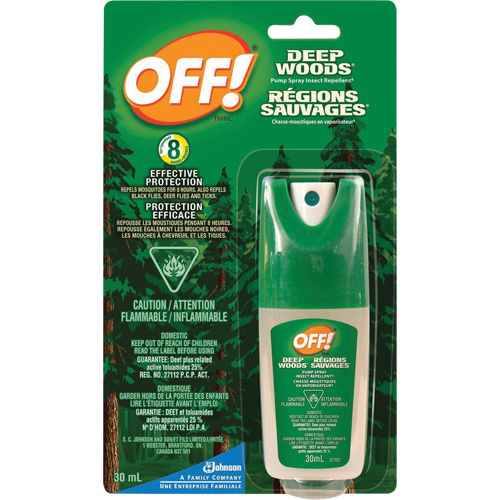 Insectifuge Off! R&eacute;gions sauvages, DEET &agrave; 25 %, Vaporisateur, 30 ml Nia-Chem Ltd.