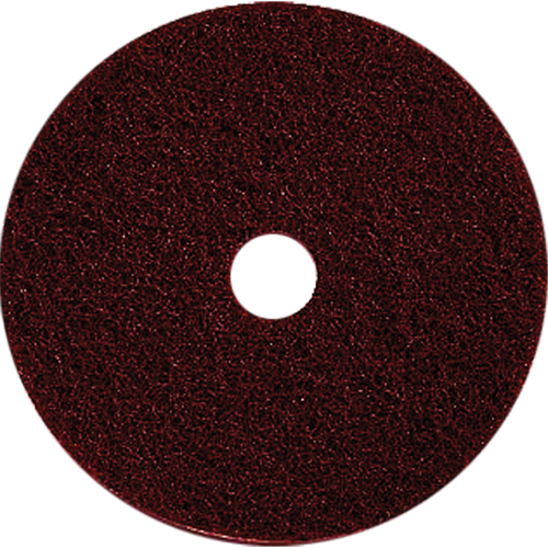 Tampons pour l'entretien des planchers, 17", D&eacute;capant, Brun Nia-Chem Ltd.