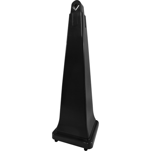 Groundskeeper Smoking Station, Free-Standing, Metal, 1 US gal. Capacity, 39-3/4" Height Nia-Chem Ltd.