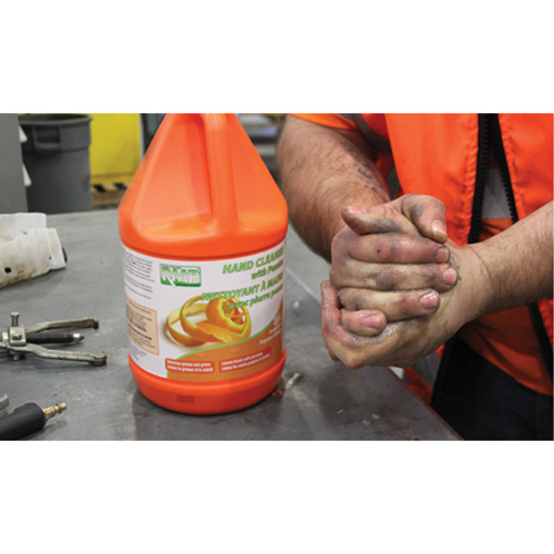 Orange Hand Cleaner, Pumice, 3.6 L, Jug, Orange Nia-Chem Ltd.