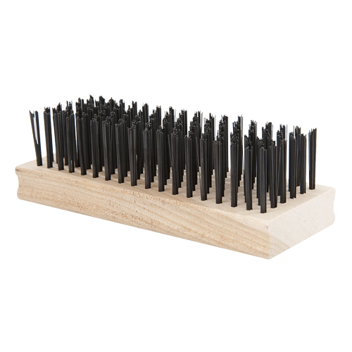 Scratch Brush, Steel, 18 x 6 Wire Rows, 6" Long Nia-Chem Ltd.